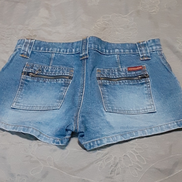ROXY JEANS SHORT SIZE 3 WOMENS STRETCH EXELLENT - Picture 4 of 5